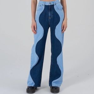 Ragged priest underworld wave jeans